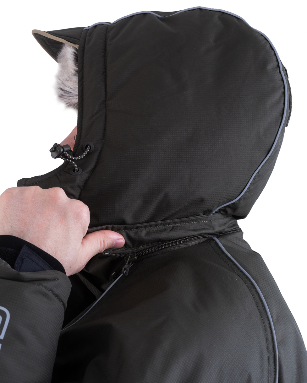 Камчатка МАГМА костюм для рыбалки GRAYLING. зимний хаки