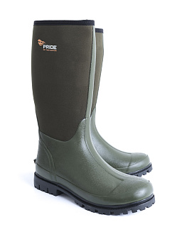 Охотничьи неопреновые высокие сапоги PRIDE Protect Pro (Протект Про) хаки PRHHM-330